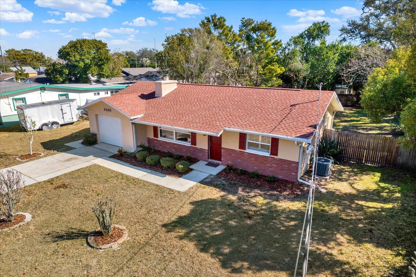 Front elevation looking northeast.