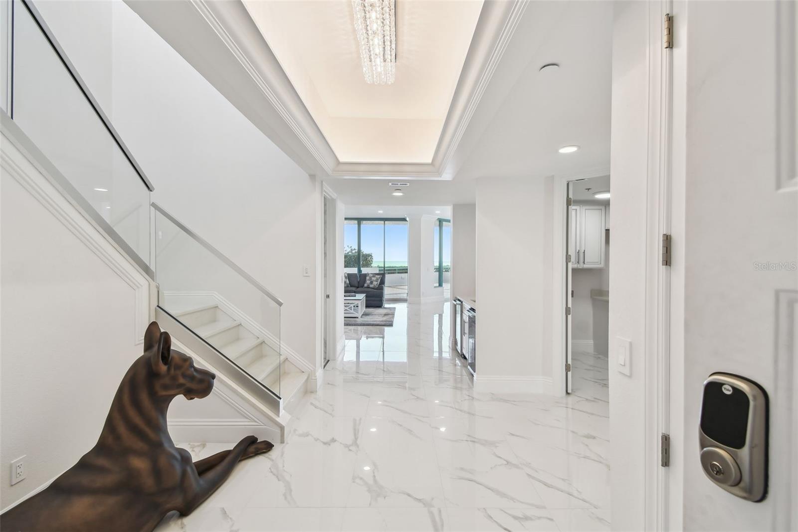 Foyer entry of condominium