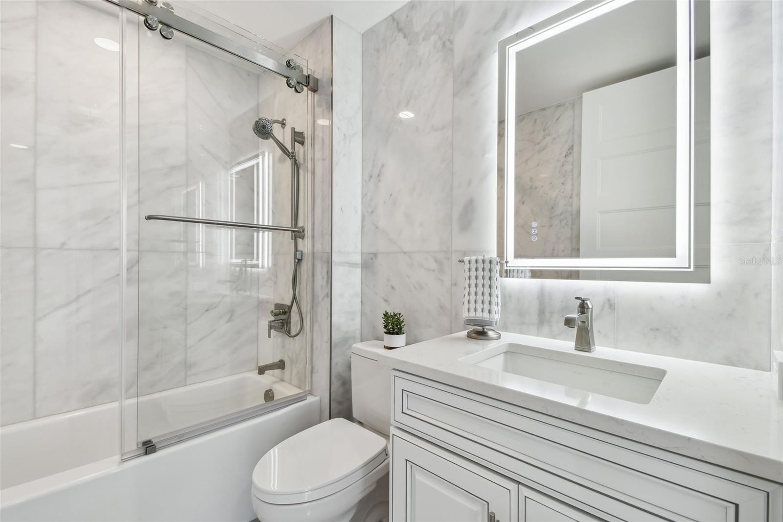 Guest bath on second level