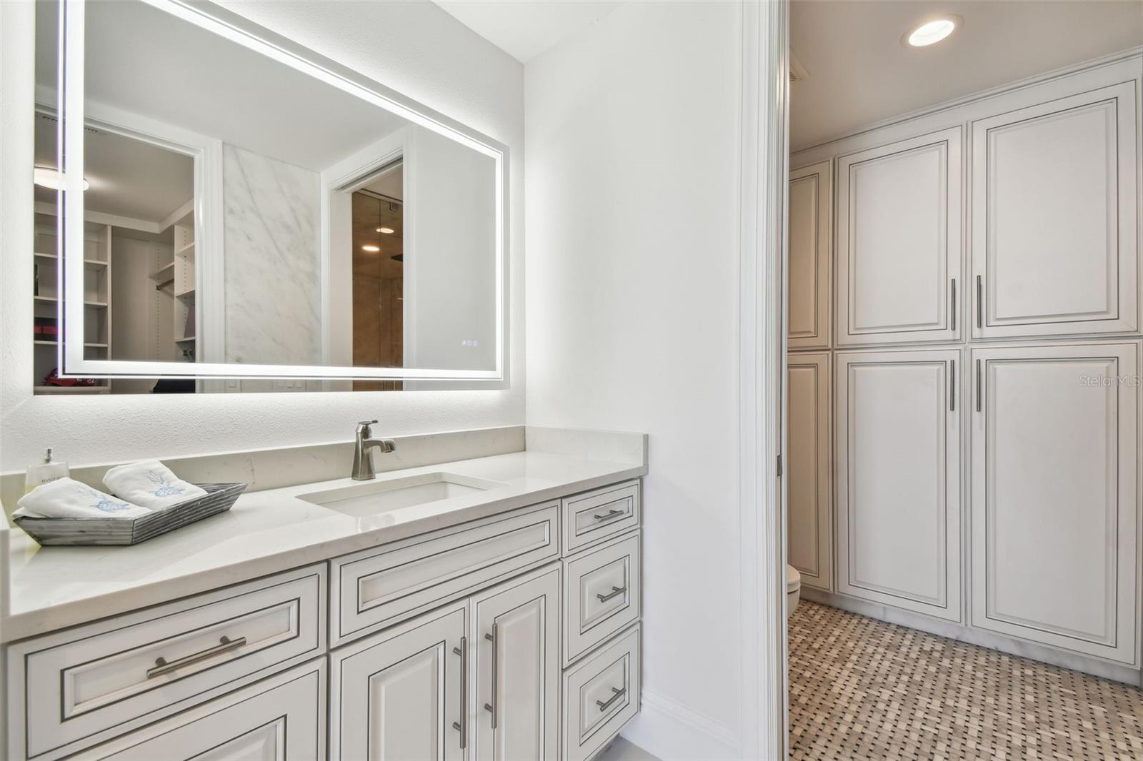 Primary Bathroom-Two of two separate vanities