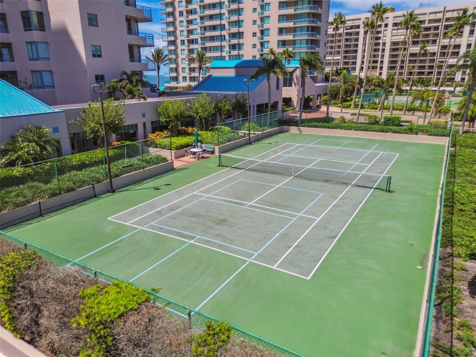Tennis courts