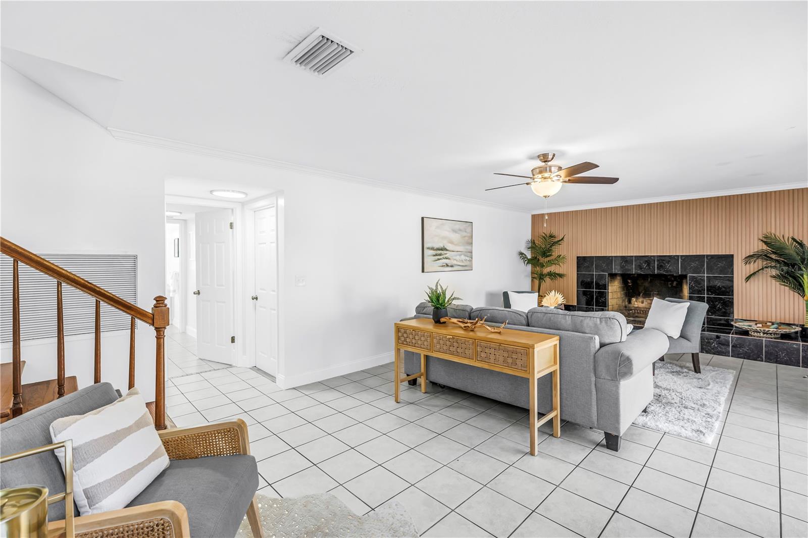 Laundry, Garage, and 3rd full bathroom down the hallway