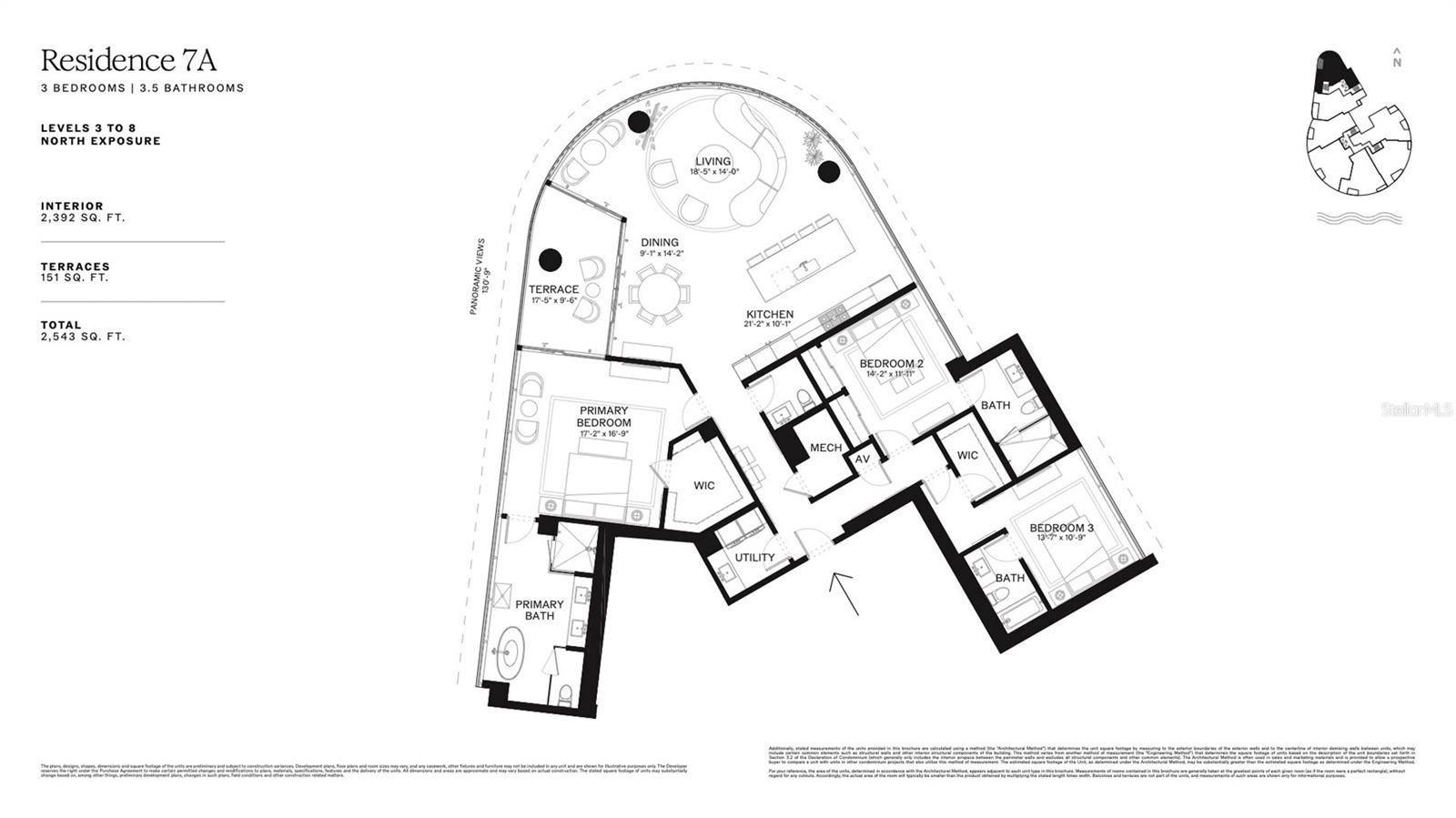 UNit 407A Floorplan