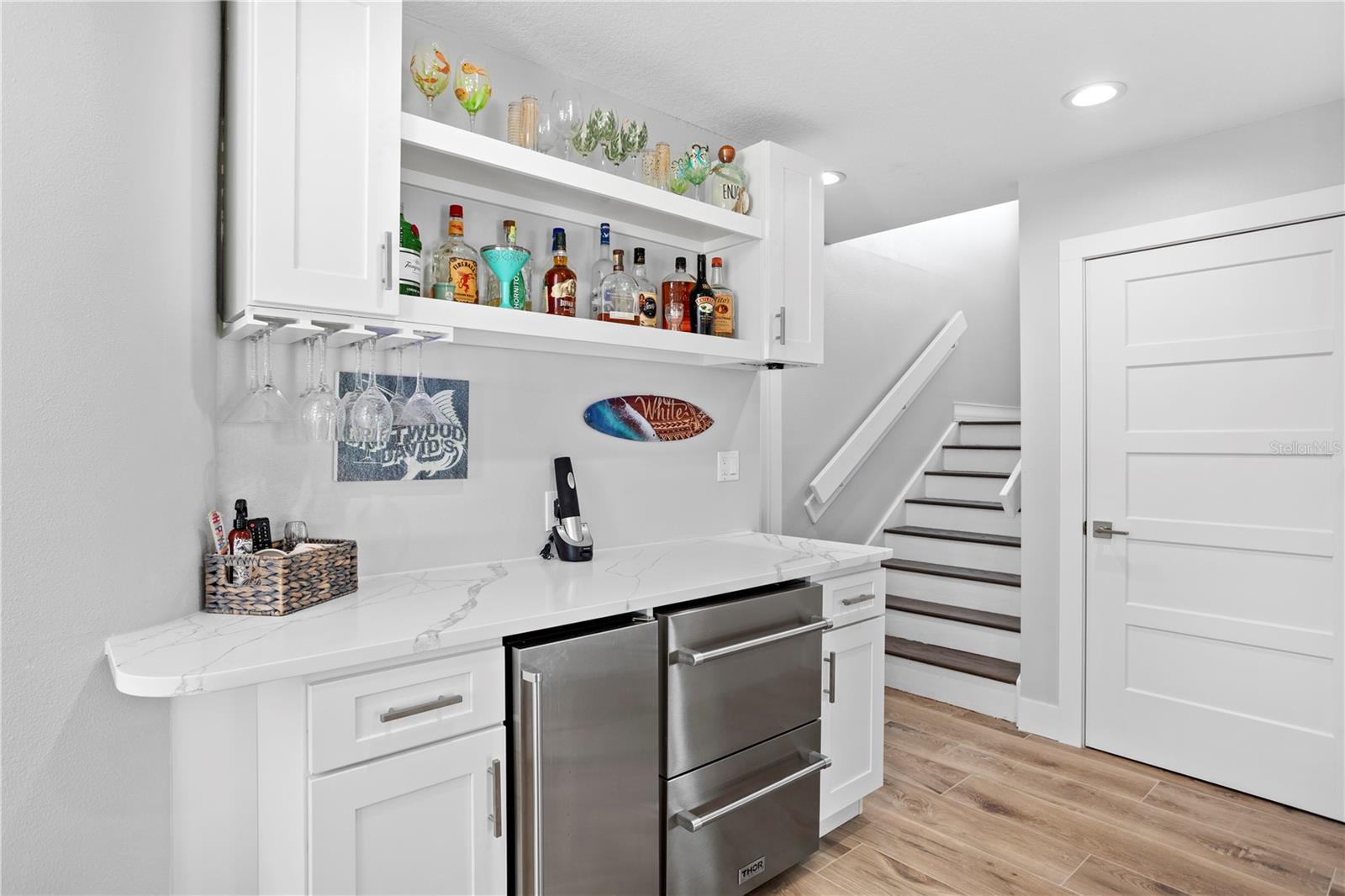 Dry bar with Thor ice maker