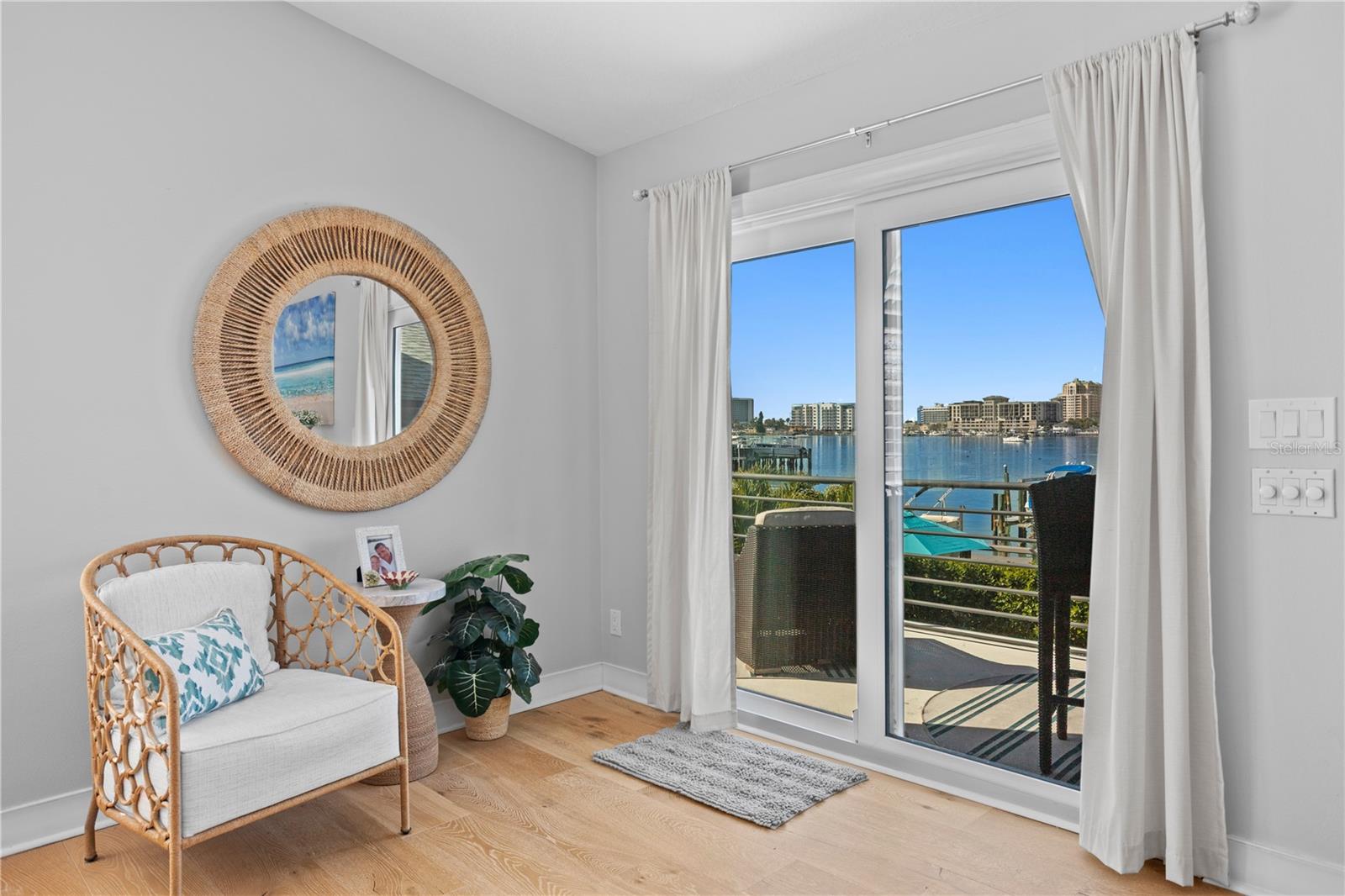 View from master bedroom