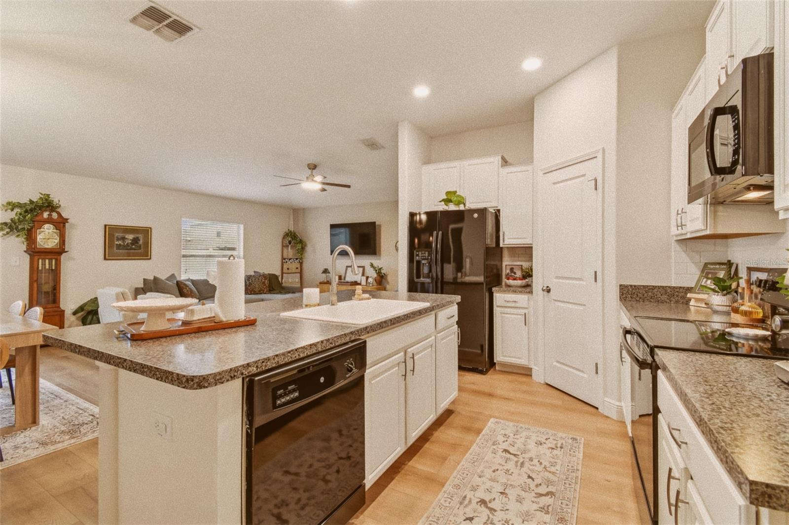 Kitchen and Family Room