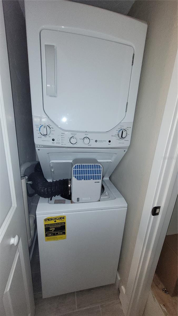 New washer dryer unit