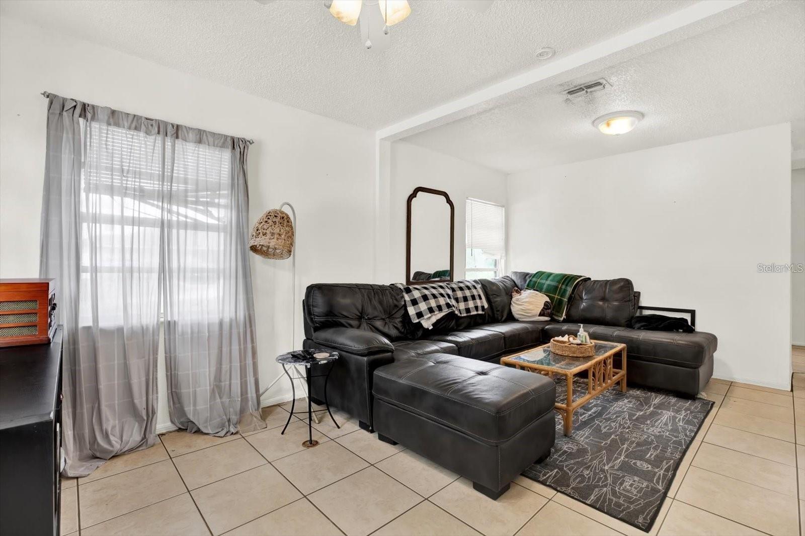 Living room as you enter