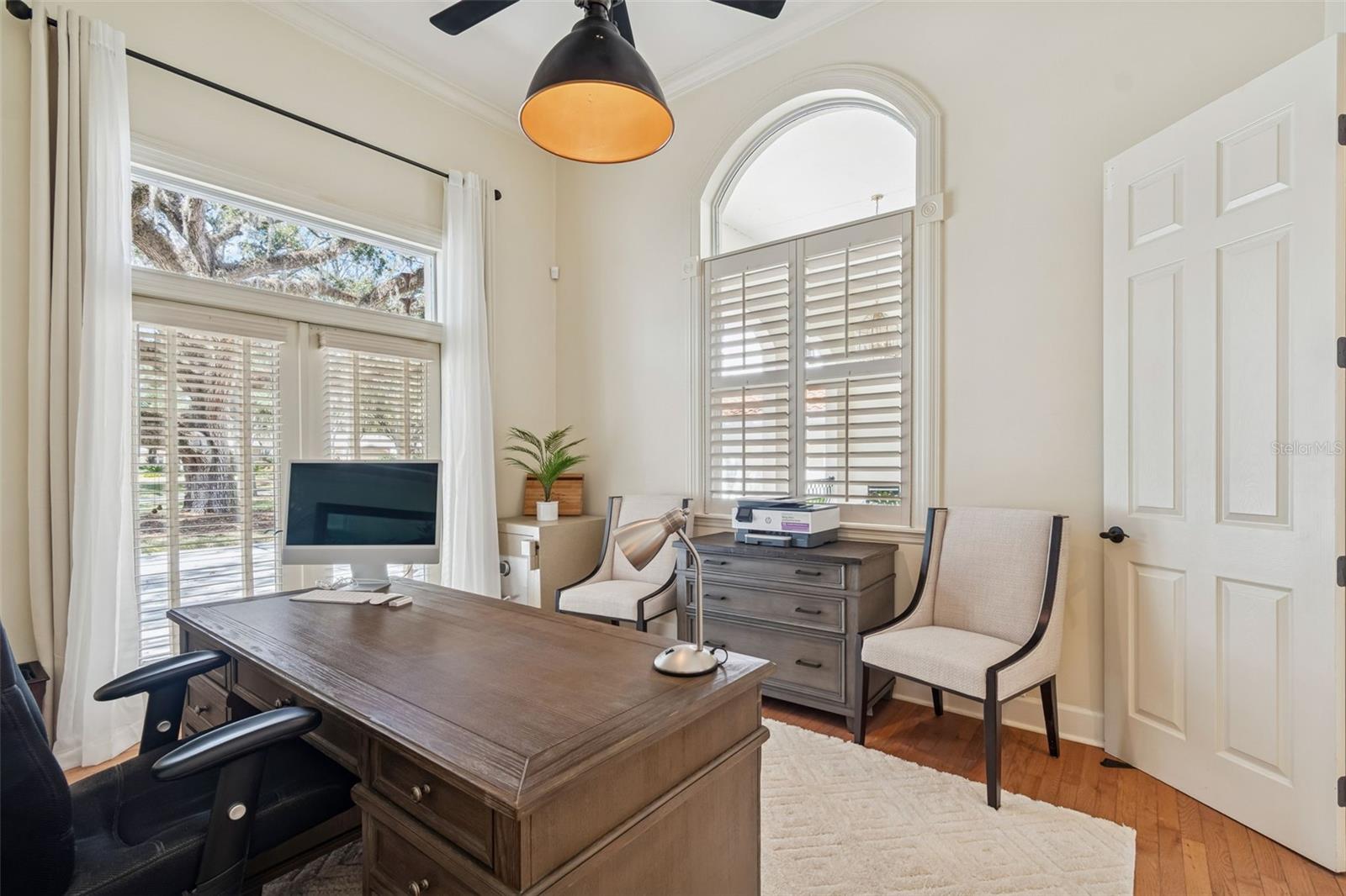 The Office Is Right Across The Hall From The Master Suite