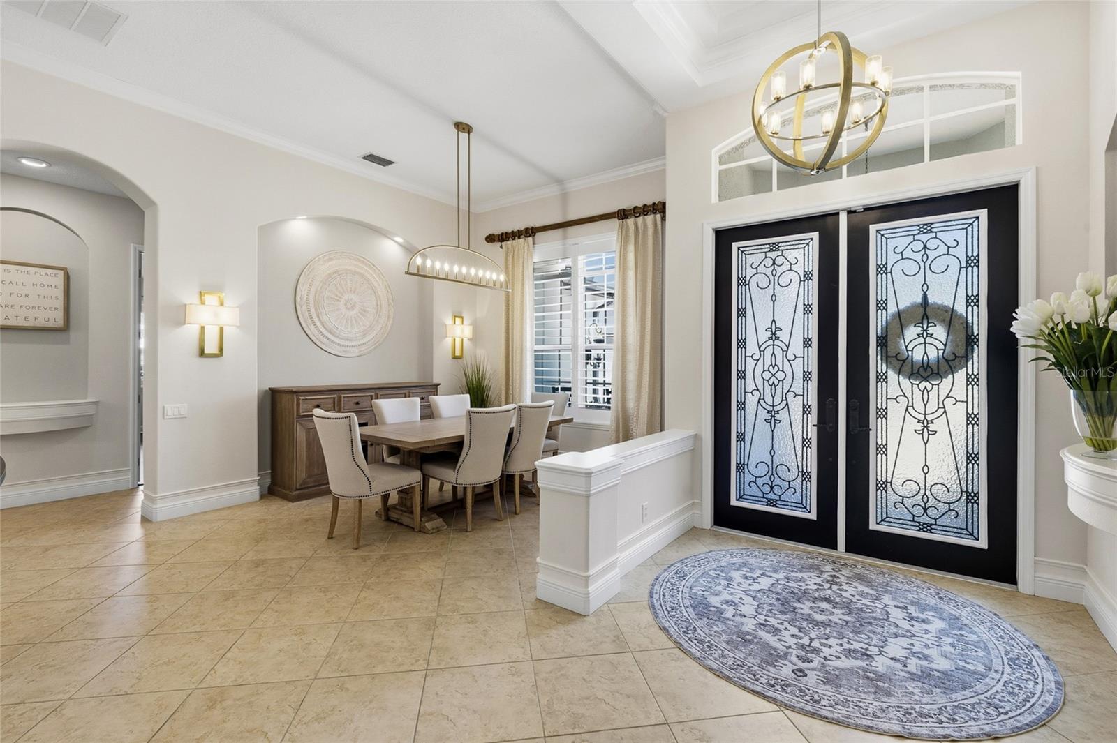 Foyer and Formaldining room