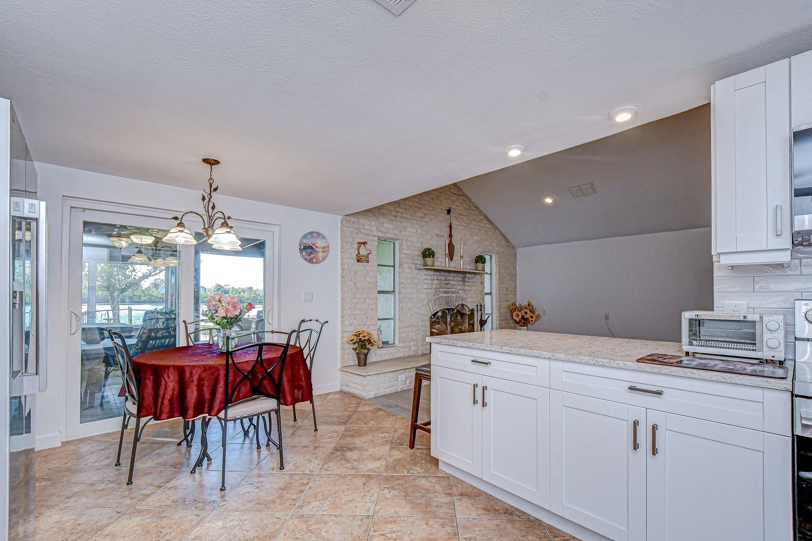 Open the doors to the screen room and let the fun times flow into the back yard.