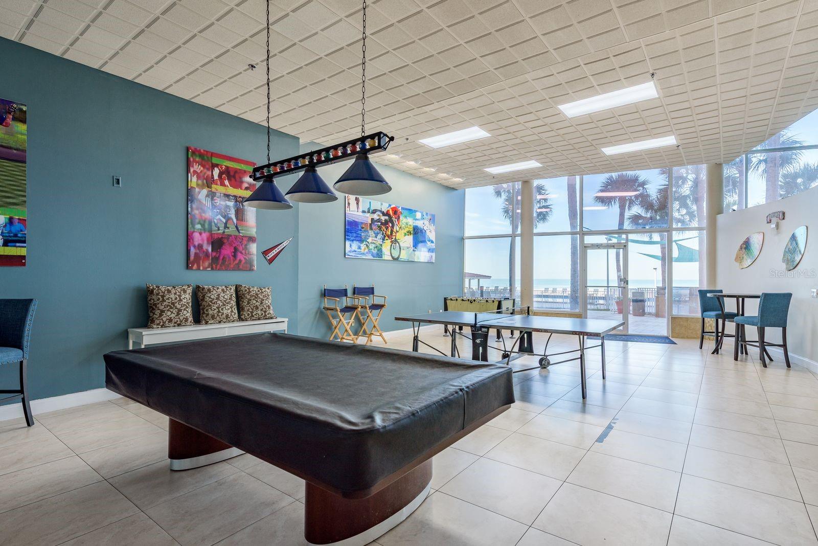 Game Room w Gulf View