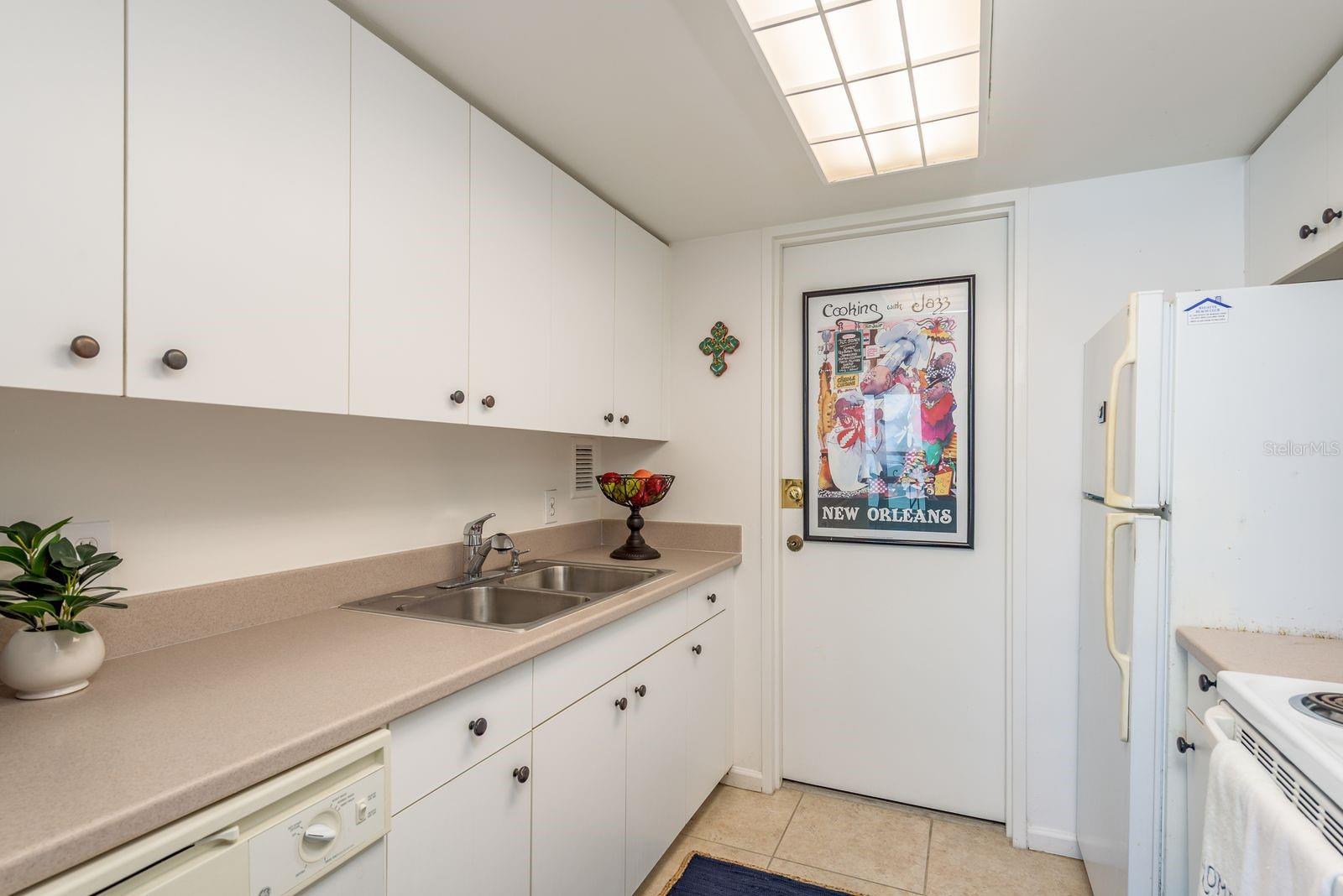 Kitchen - counter space and cabinets