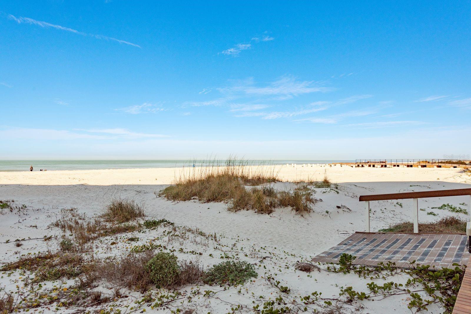 Take your shoes off, take a walk on this beach. You'll know.