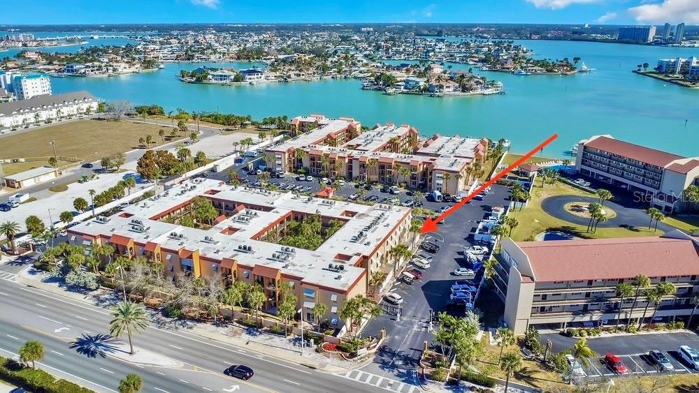 Waterfront gated community