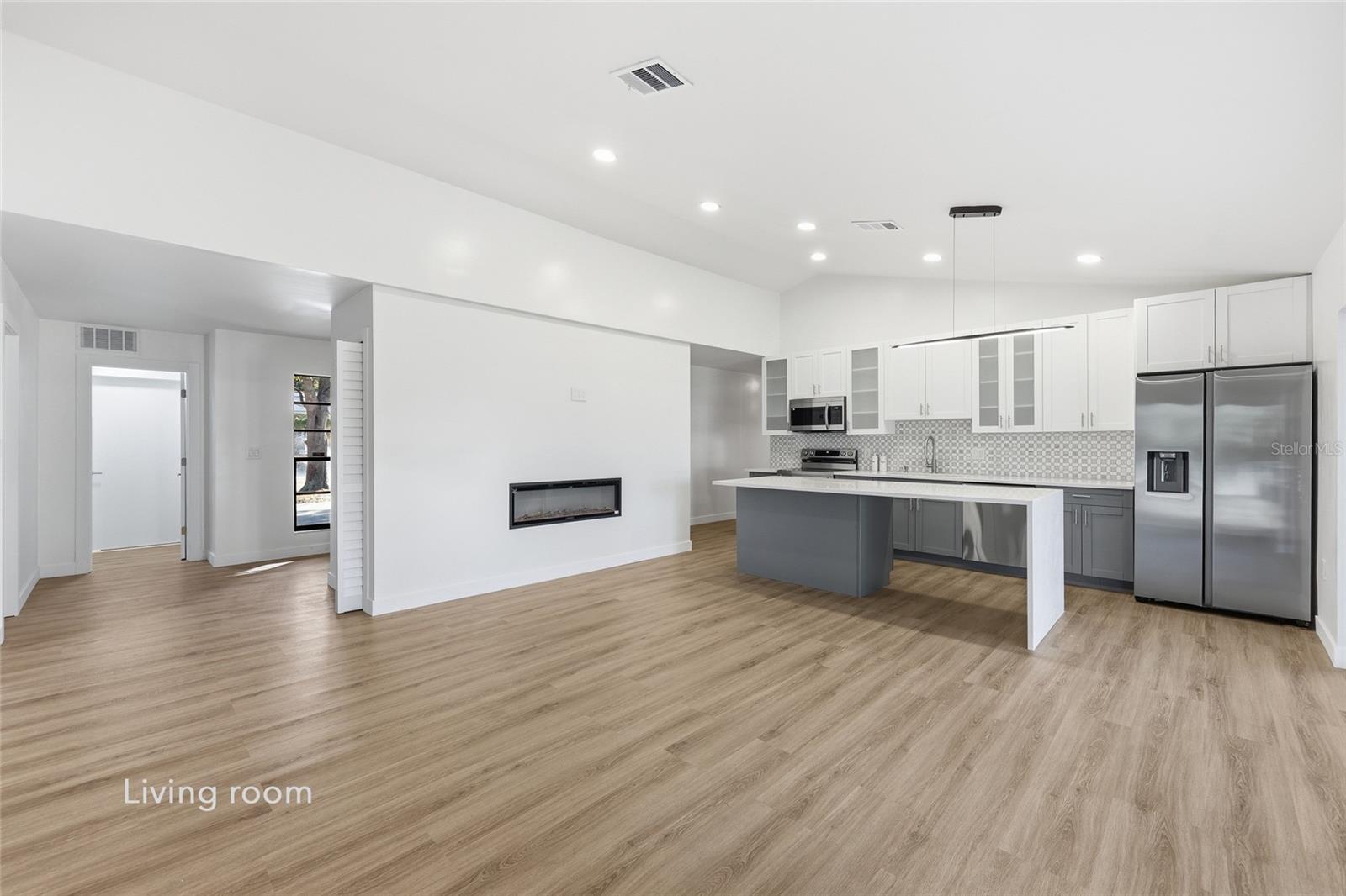 Spacious living area