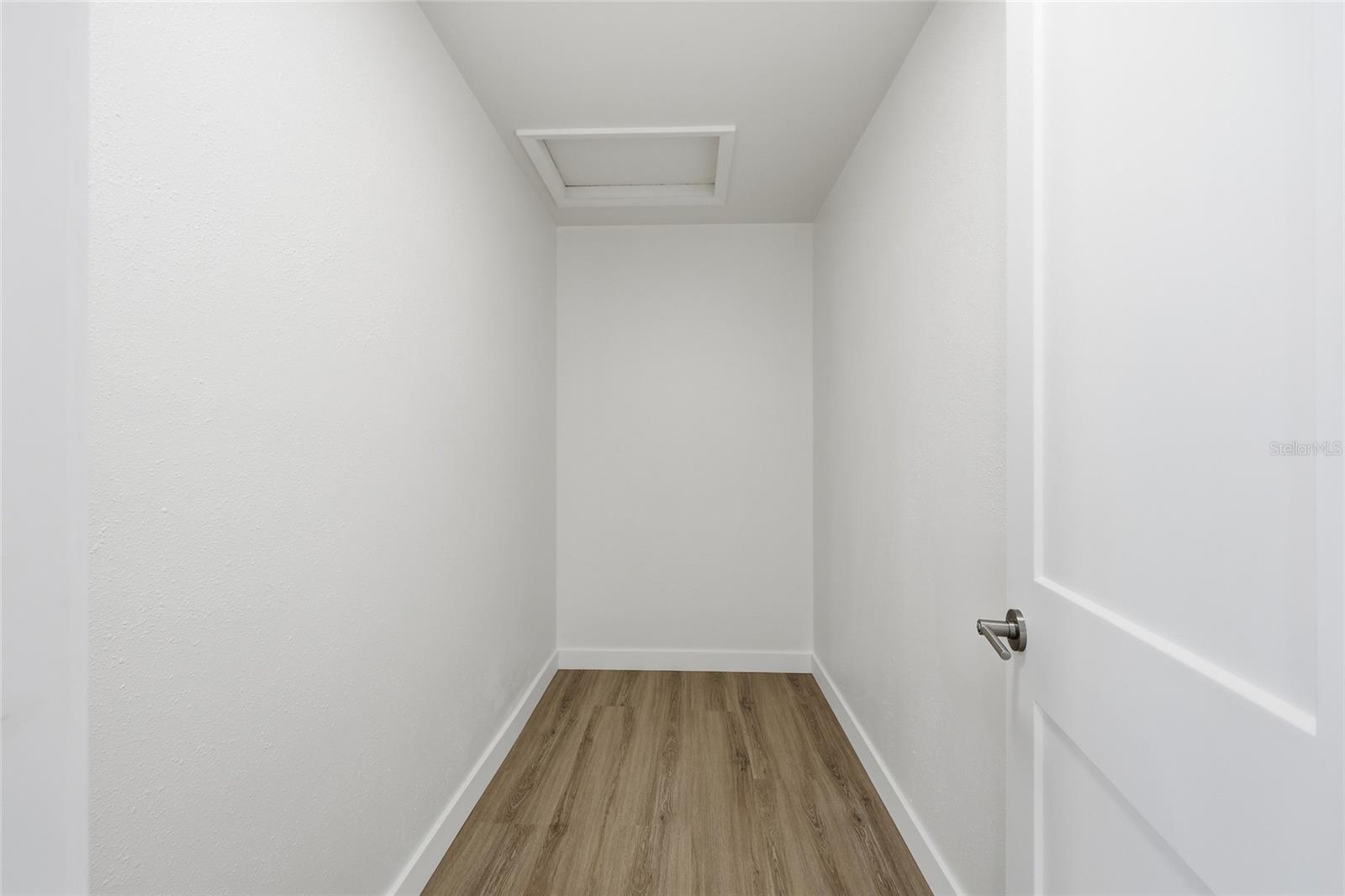 Primary walk-in closet