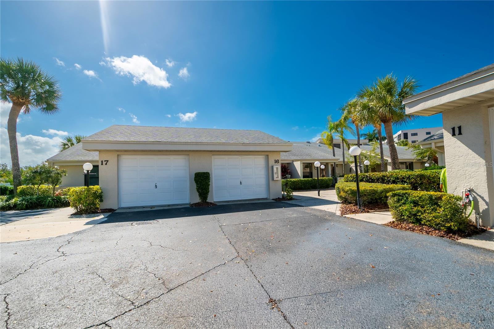 Private garage #16 on the right