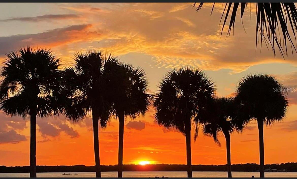 Dunedin Causeway Sunset