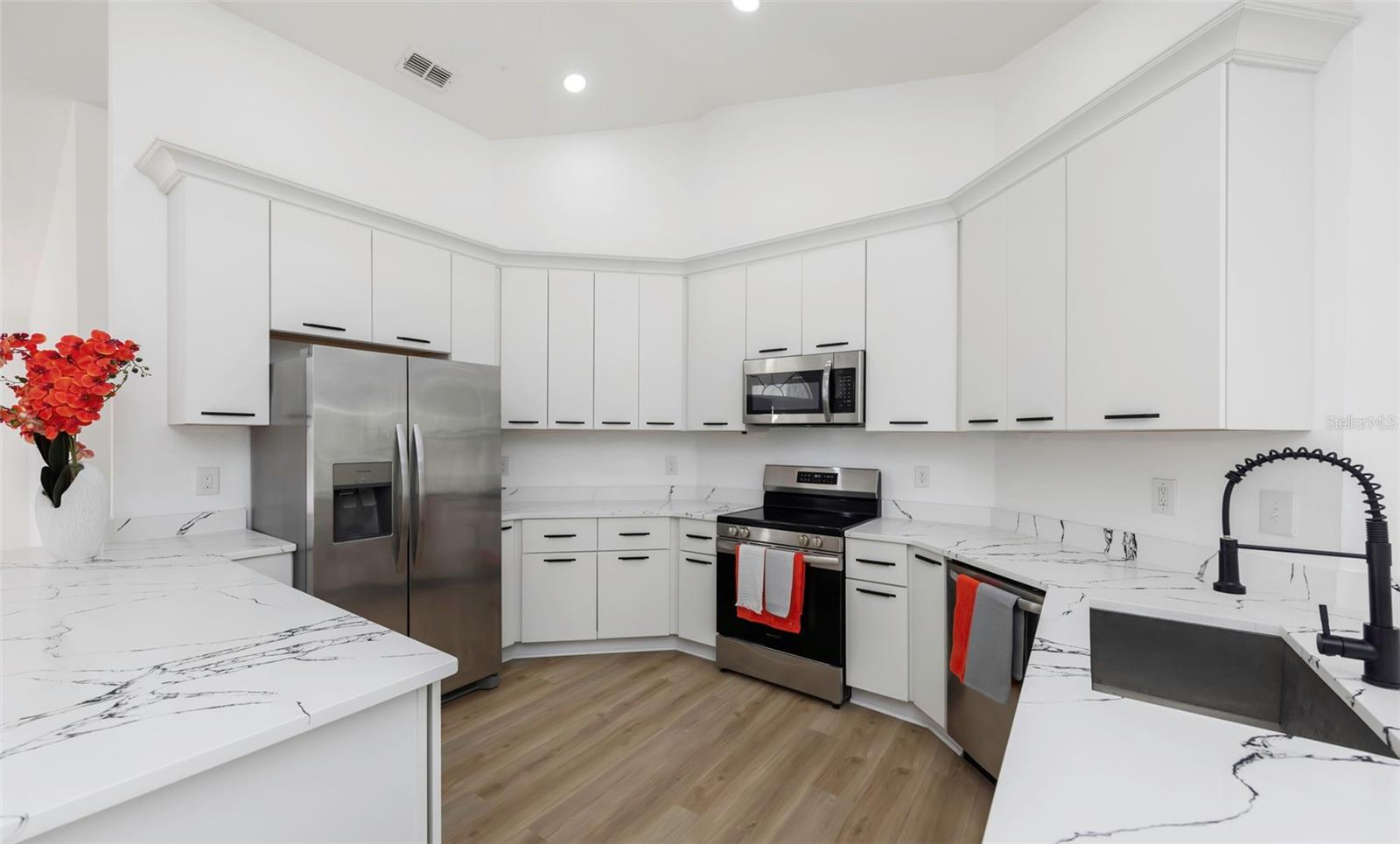 New cabinets with soft close drawers