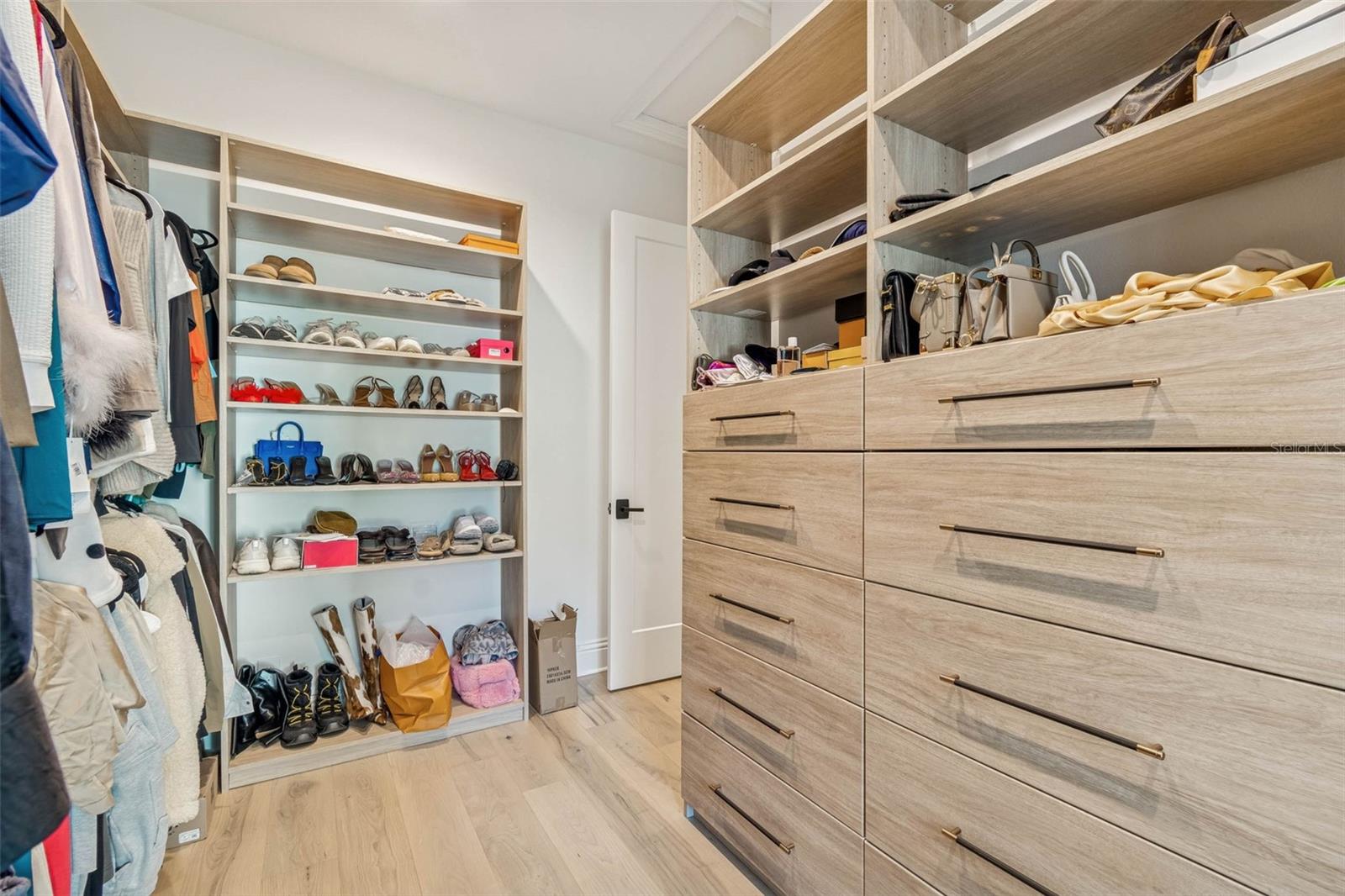 Primary walk in closet