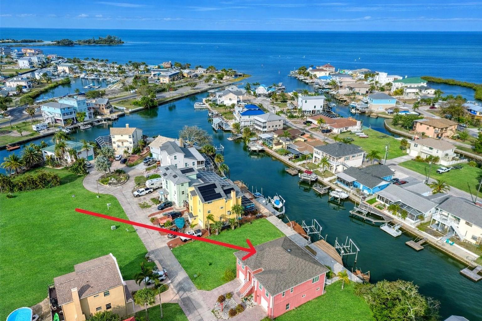 DIRECT ACCESS TO THE GULF OF AMERICA