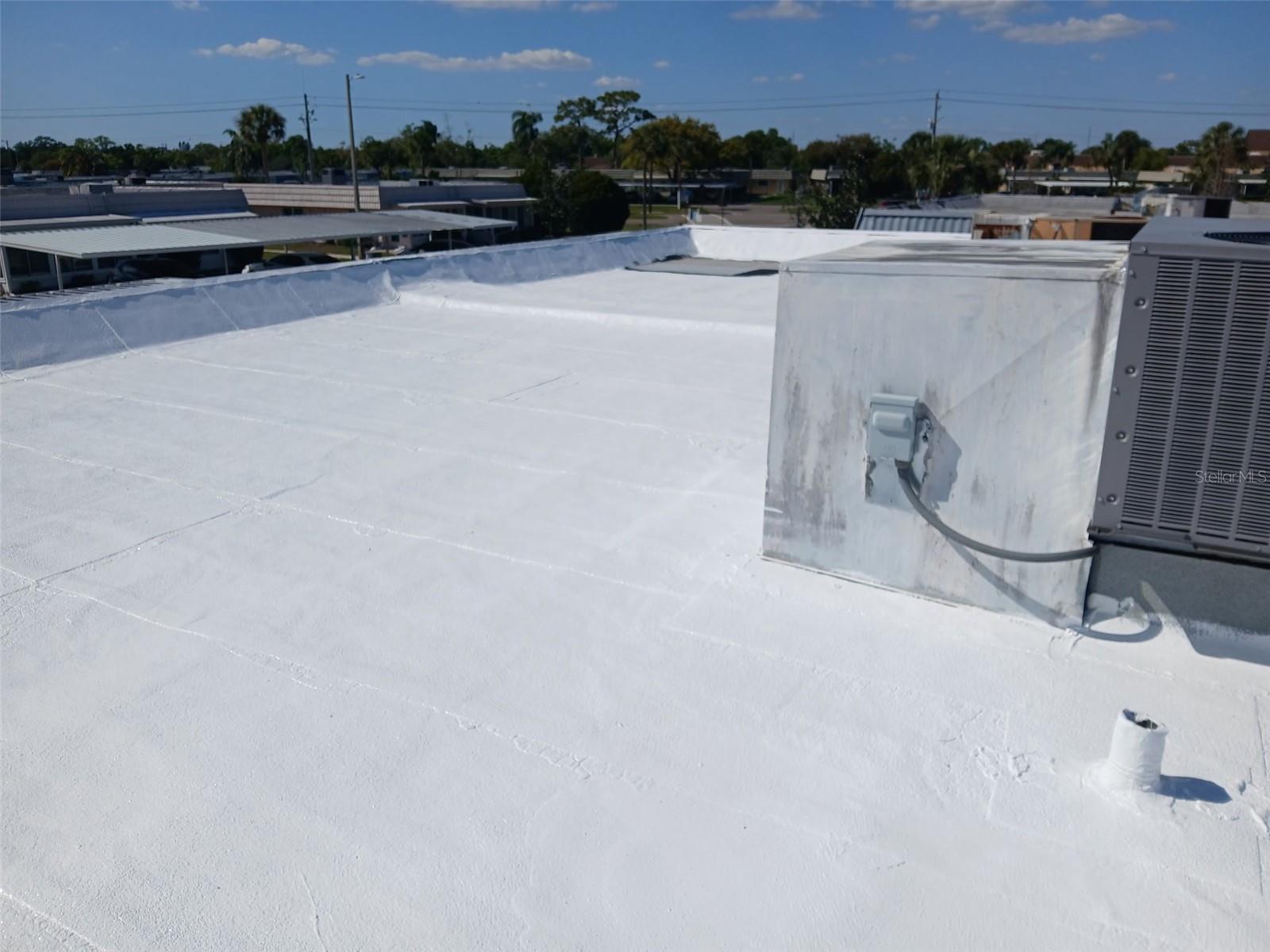 NEW SILICONE ROOF COATING MARCH 2026
