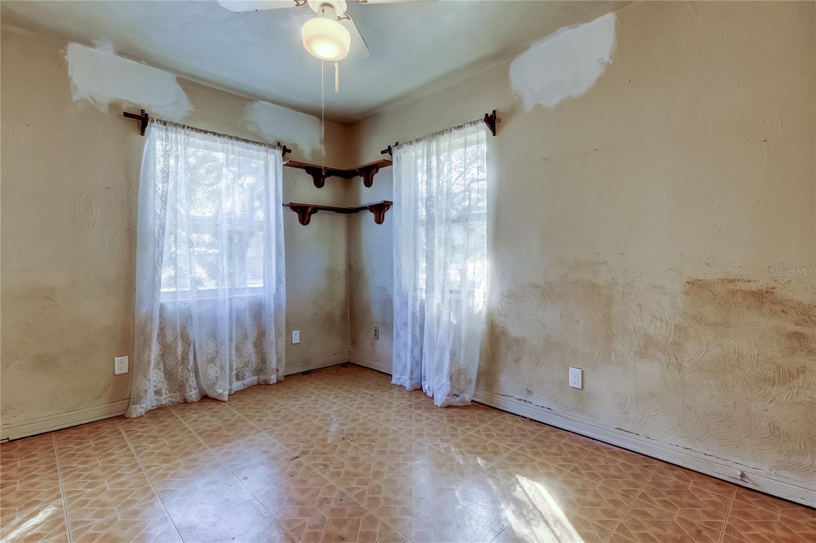 Second Bedroom on the Left at the end of the Hallway - House has been re-wired and cut outs patched