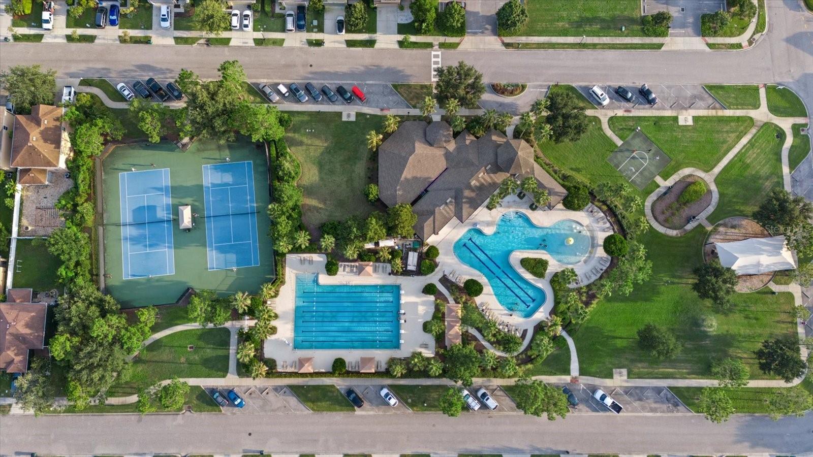 Watergrass Community Pools, Tennis Courts