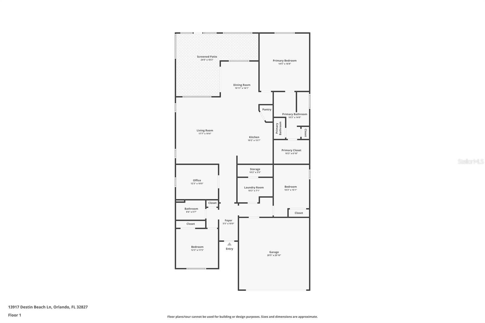 13917 DESTIN BEACH LN, ORLANDO, FL, 32827