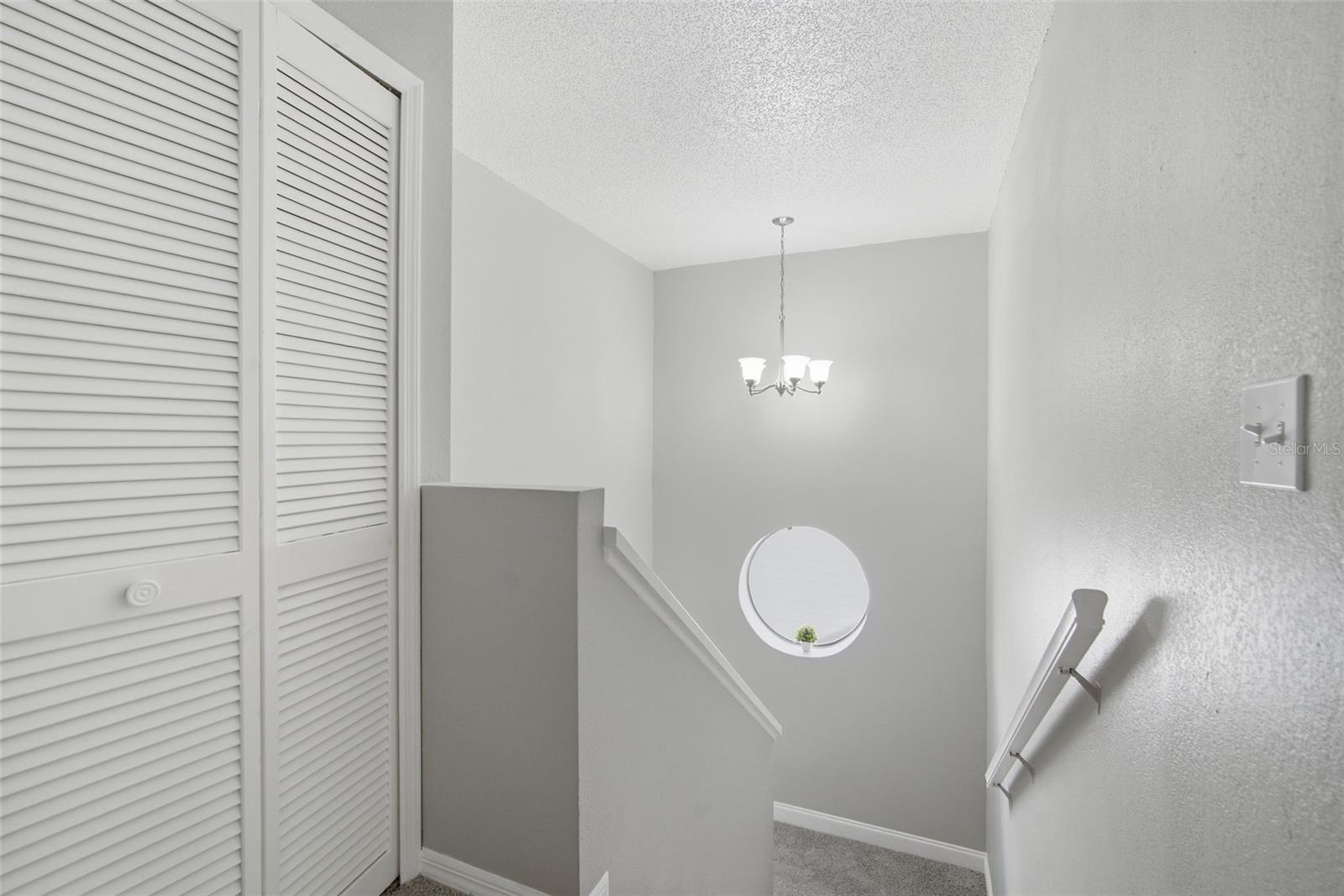 circular window is exclusive to coner units. Lets natural light glow.