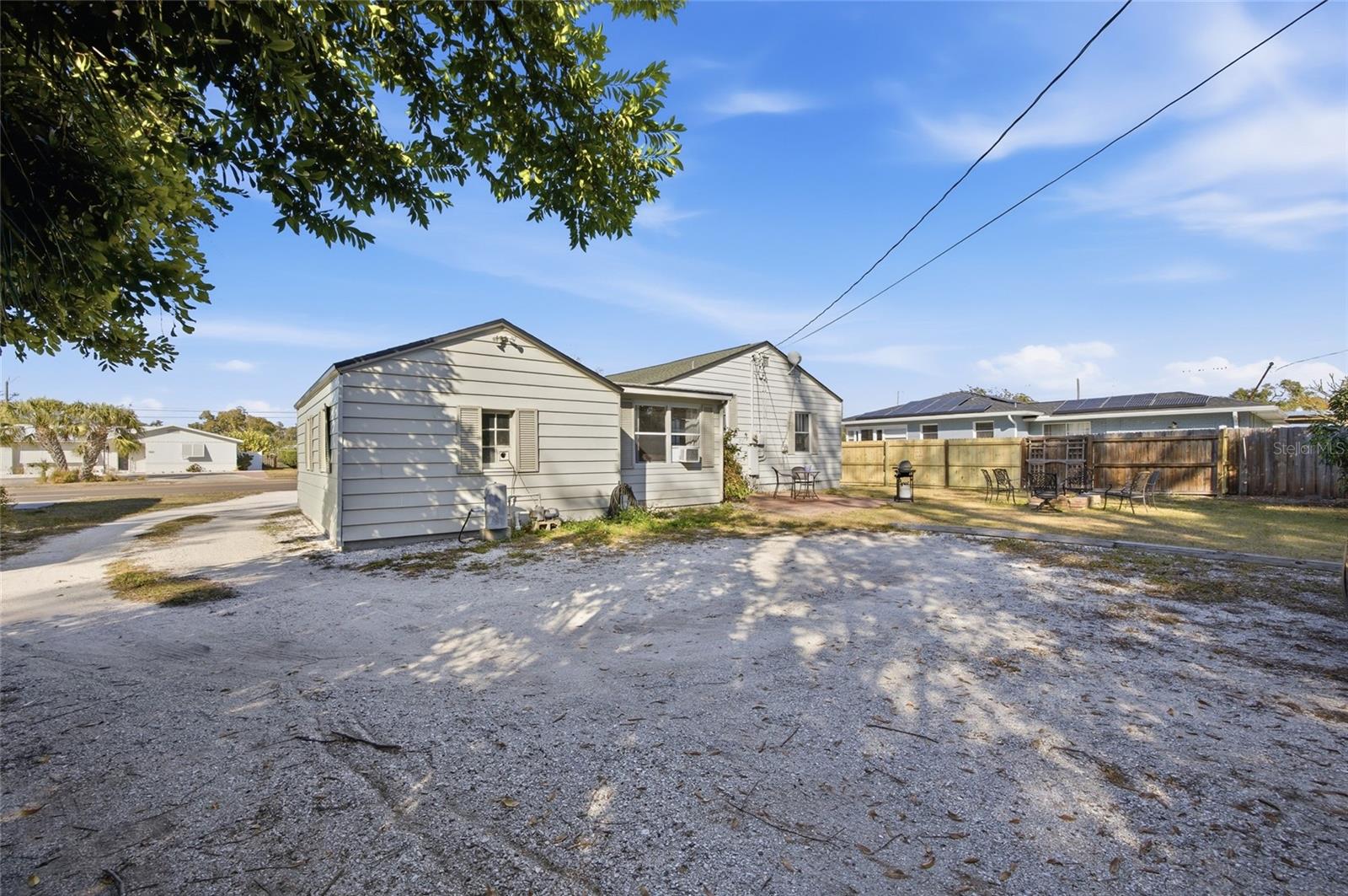 Large Parking Area in Back