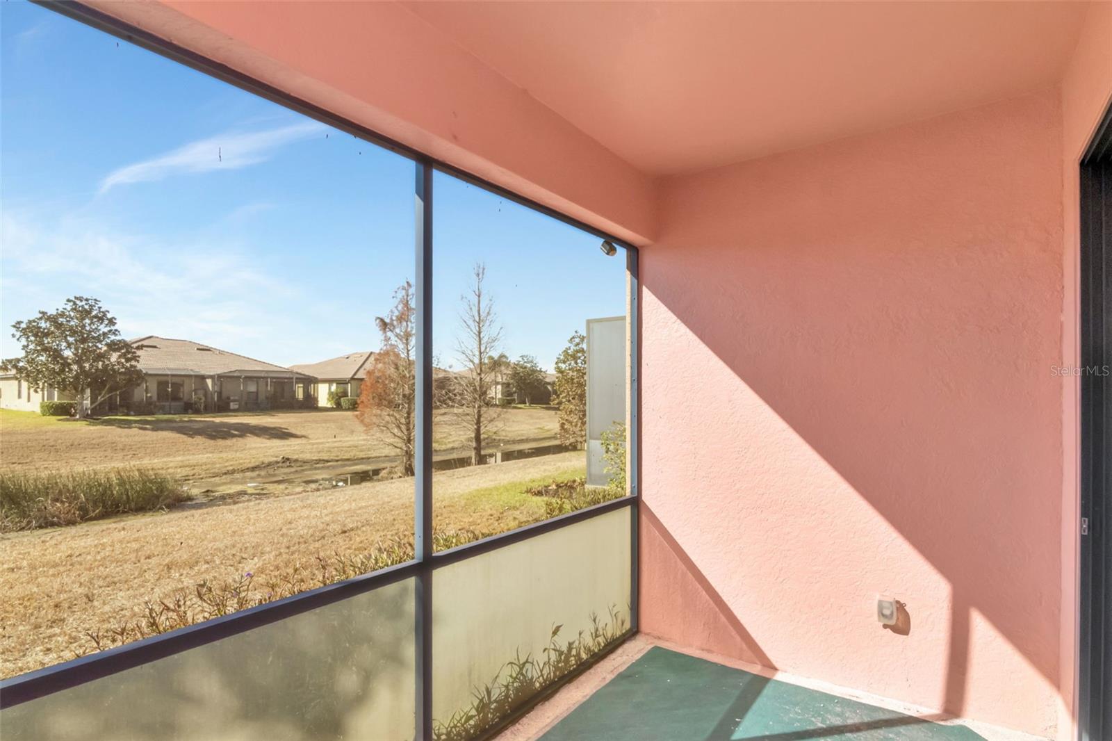 Covered and Screened Lanai