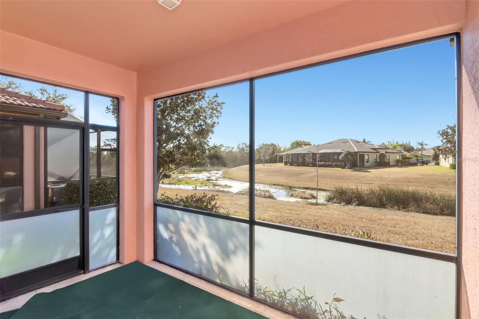 Covered and Screened Lanai