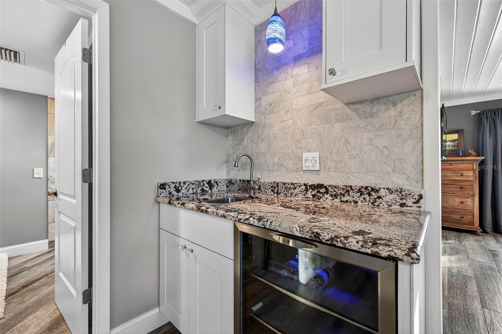 Wet bar in Primary Suite