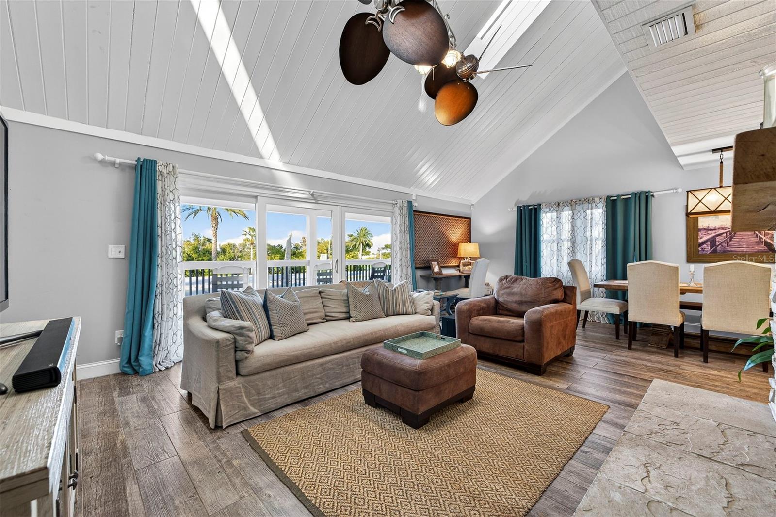 Front Living Room with water views