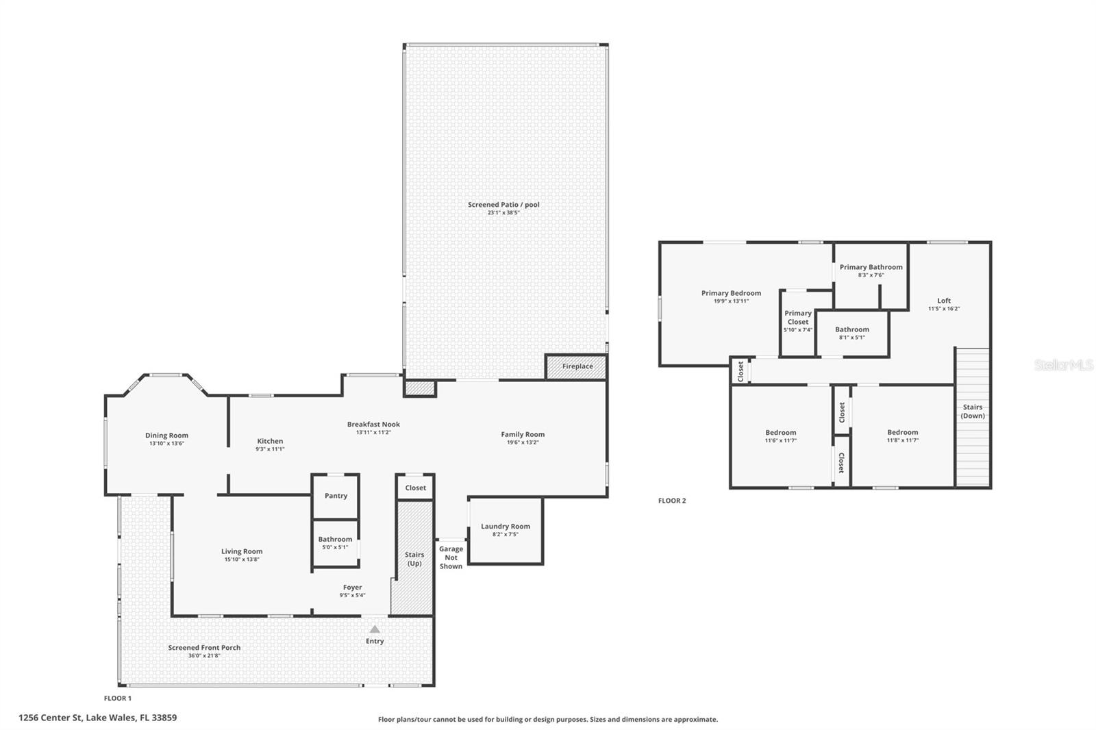 1256 CENTER ST, LAKE WALES, FL, 33859