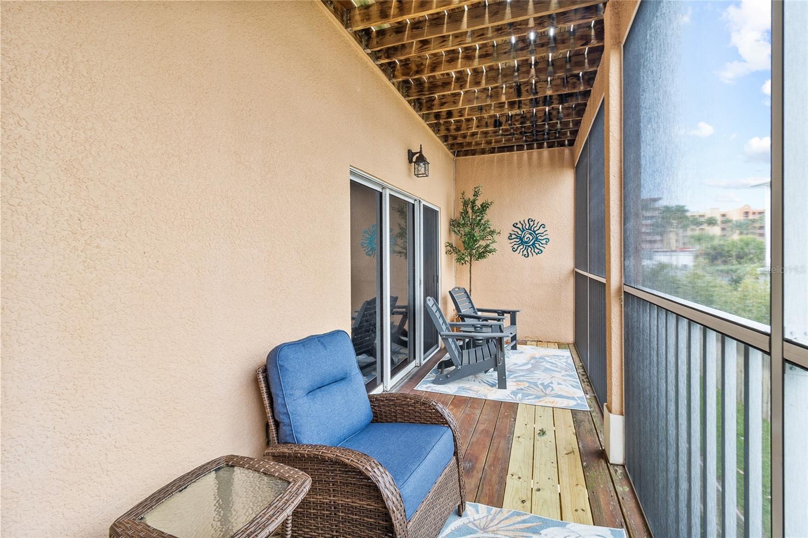 North Balcony from the Main Living Area