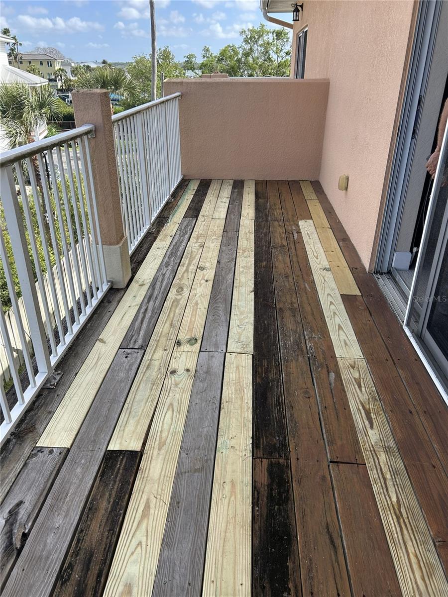 North Side Balcony from Primary Bedroom