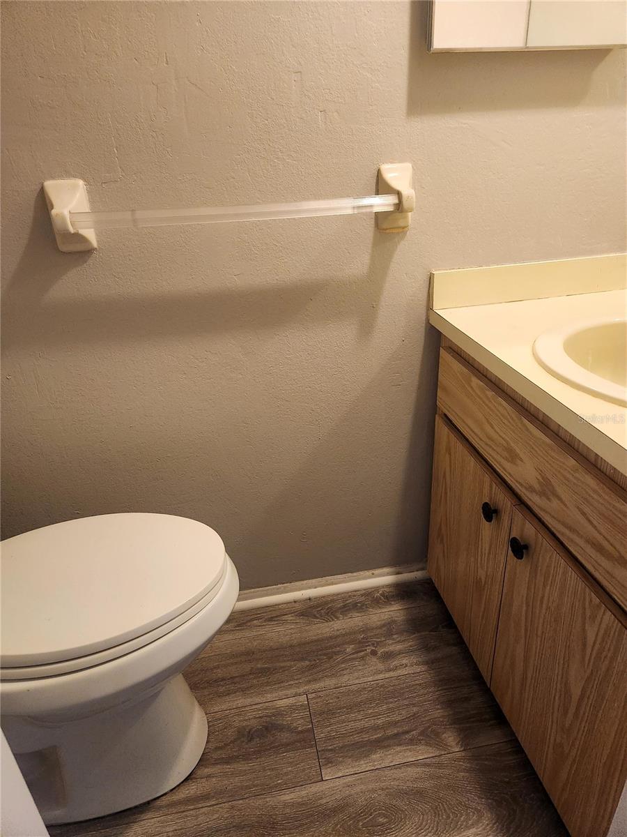 This is a 1/2 bath in the master BR