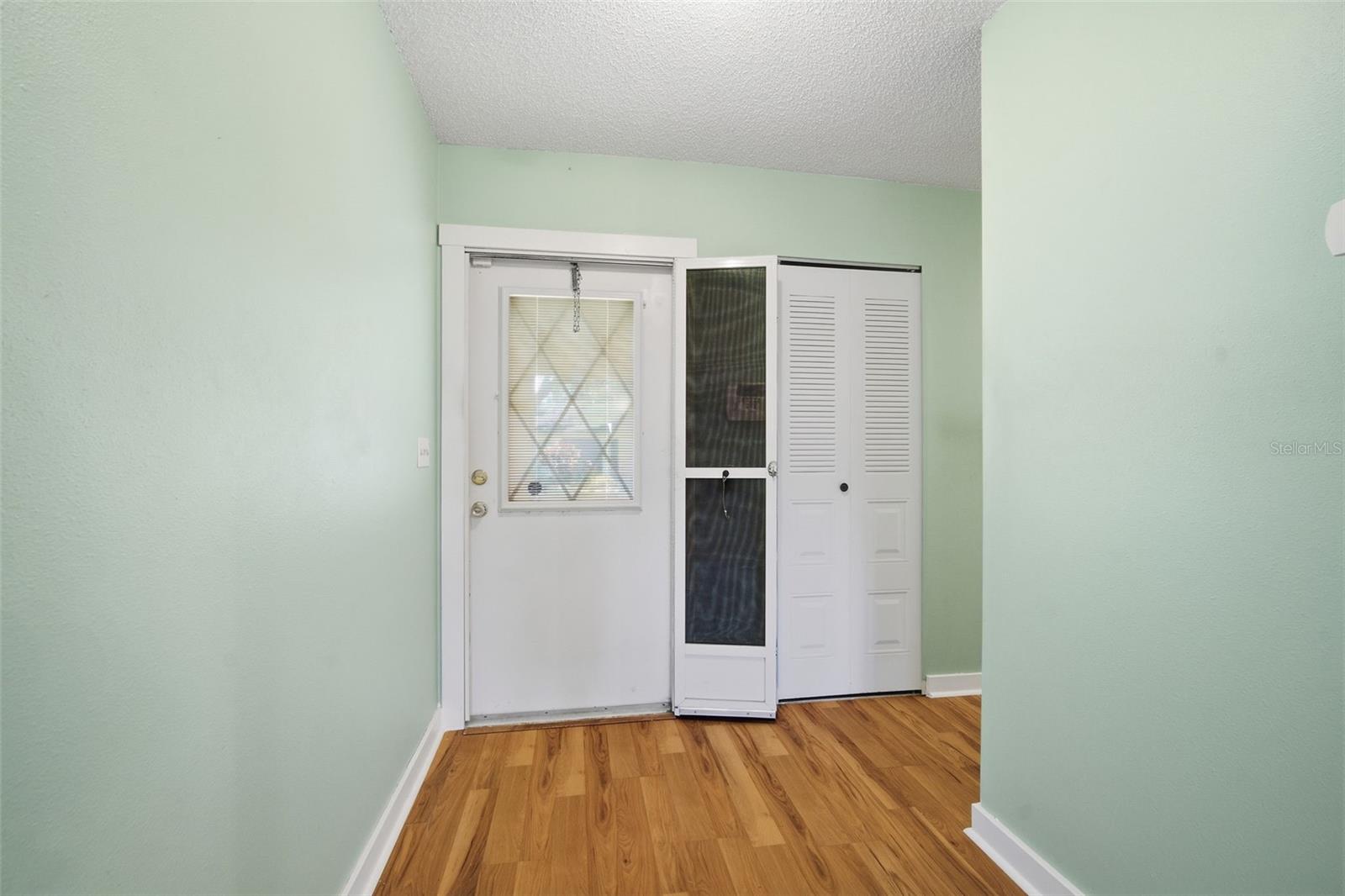 Front Door leading to the Living Room