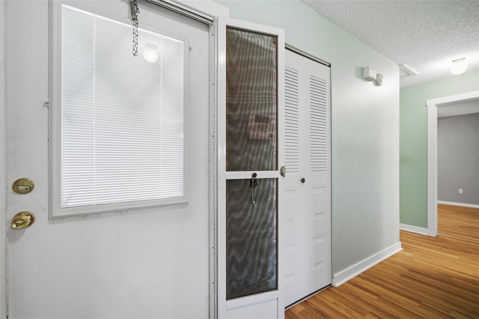 Front Door and Bedroom Wing