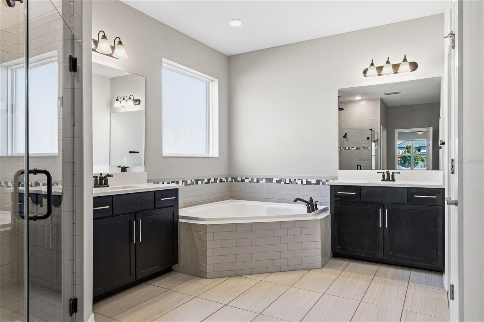 Skylight-Filled Primary Bath