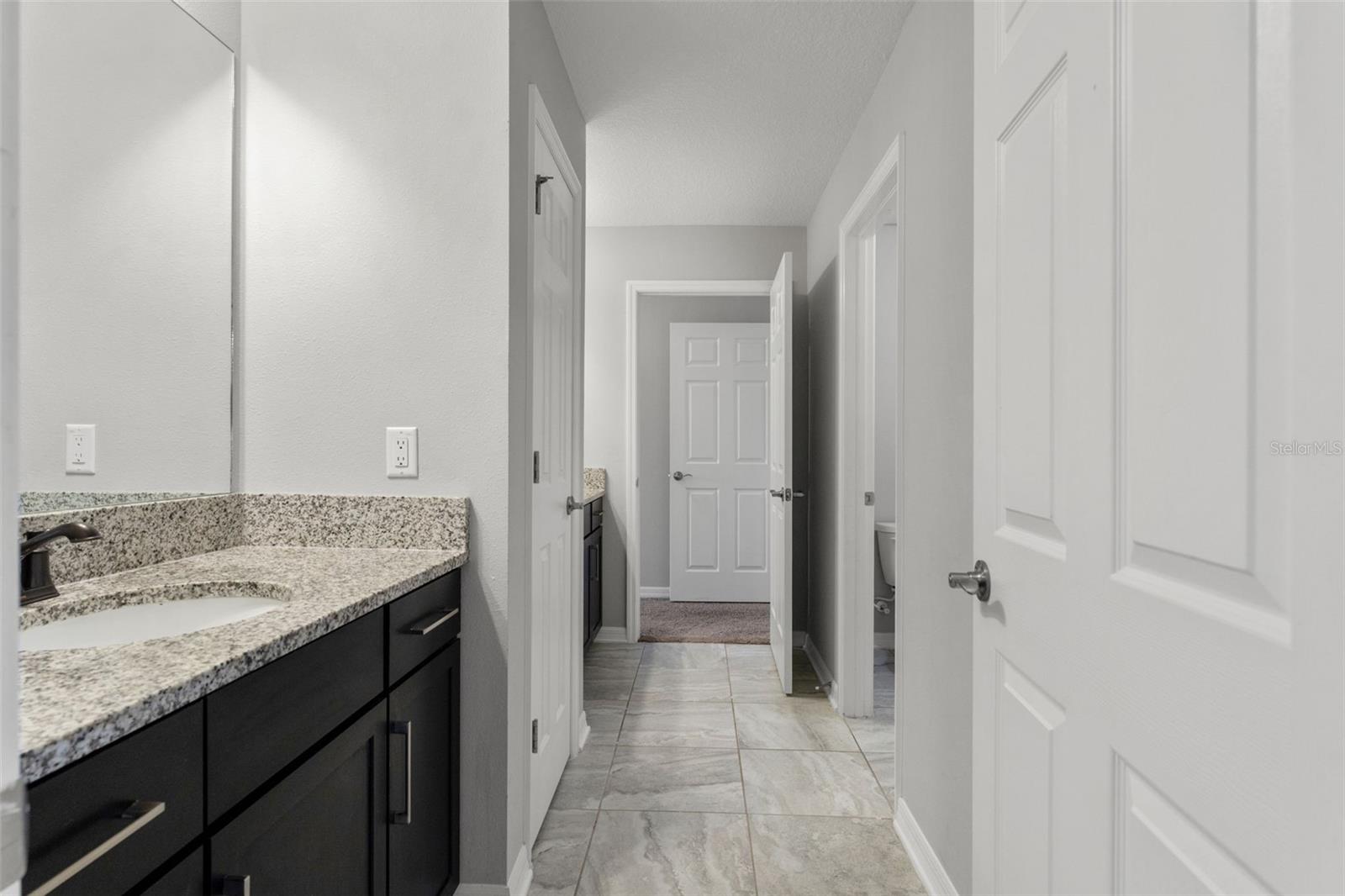 Full Bath connected to Jack & Jill Rooms