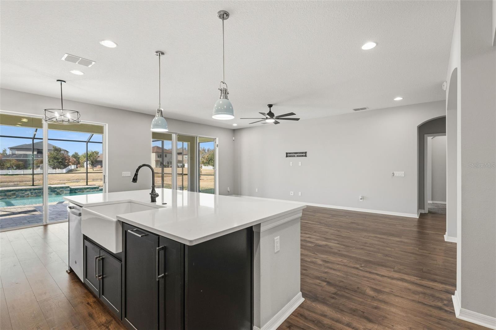 Luxury Kitchen Meets Open Living