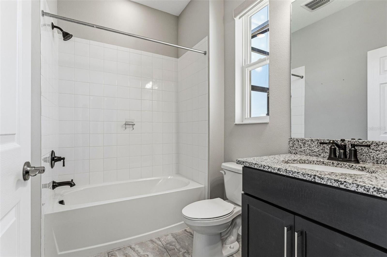 Full Bath connected to Jack and Jill Rooms