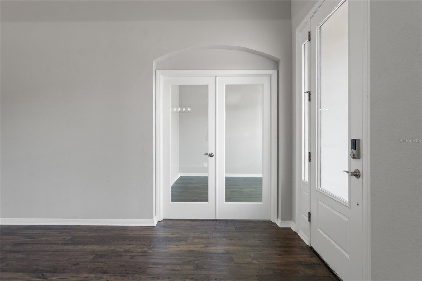 Executive Office with Double Glass Doors