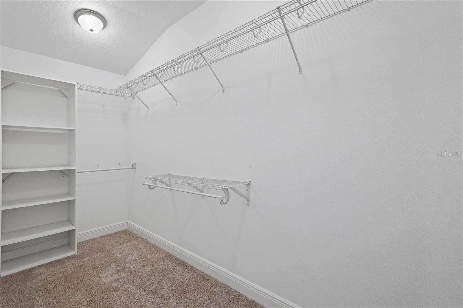 Master bedroom closet