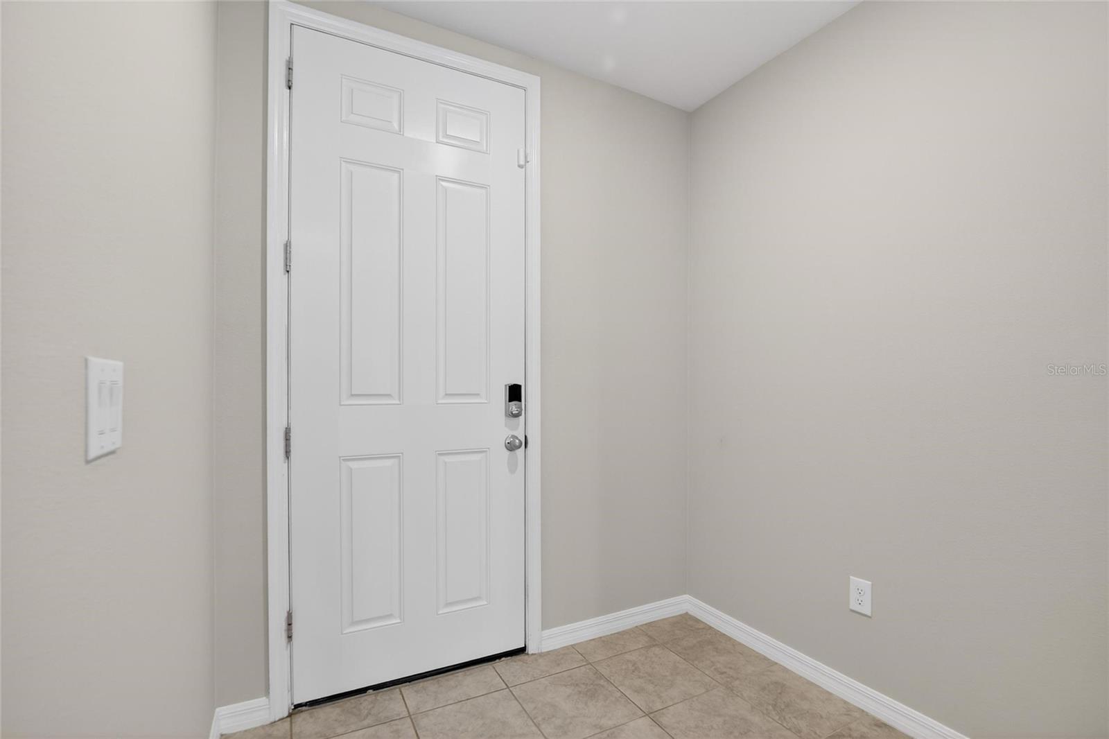 Entry with foyer area