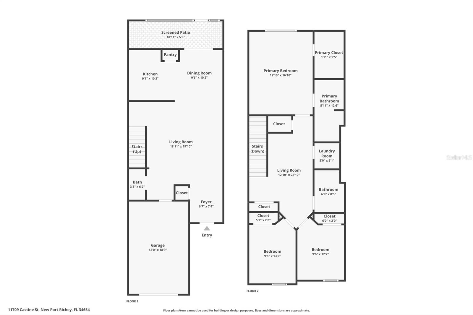 11709 CASTINE ST, NEW PORT RICHEY, FL, 34654